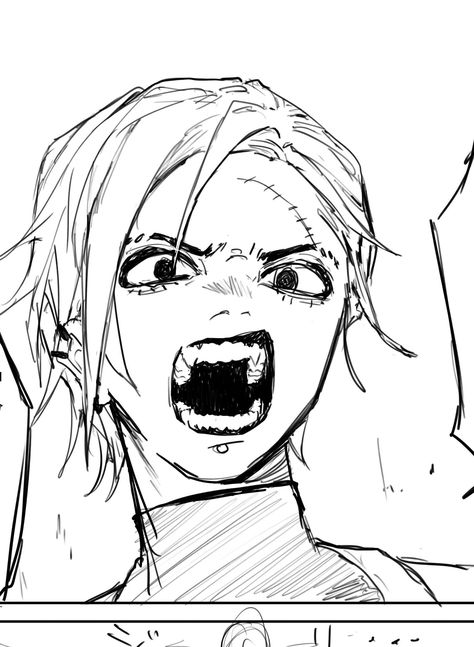 Face References Expression, Maniac Laughing Reference, Screaming Face Reference Drawing, Angry Women Drawing, Confused Eyebrows Drawing, Anime Dumbfounded Face, Speaking Drawing Reference, Anger Issues Drawing Reference, Aggressive Poses Reference