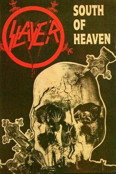 Slayer Poster, Heaven Tattoo, South Of Heaven, Slayer Band, Famous Guitars, Extreme Metal, Heavy Metal Rock, Heavy Metal Music, Rock Posters