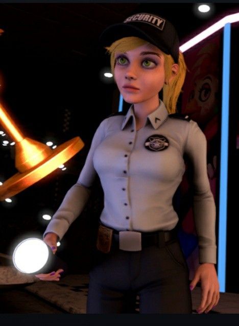 Vanessa Fnaf Security Breach, Vanessa Core, Vanessa Fnaf, Fnaf 5, Fnaf Baby, Police Women, Freddy Fazbear, Security Breach, I Love My Wife