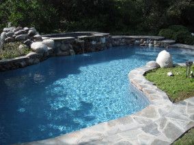 French Grey Pool Plaster, Plaster Pool Colors, White Plaster Pool Finish, White Pool Plaster, Grey Plaster Pool, French Gray Pool Plaster, White Plaster Pool, Stone Around Pool, Pool Plaster Colors