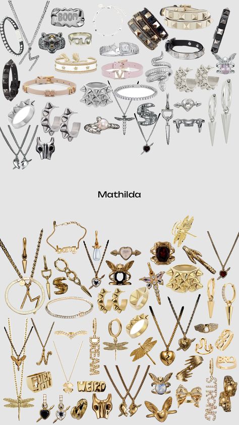 Capsule Wardrobe Jewelry, Accessory Inspo, Jewelry Essentials, Stockholm Fashion, Jewelry Lookbook, Stacked Jewelry, Dream Jewelry, Jewelry Inspo, Christmas Wishlist