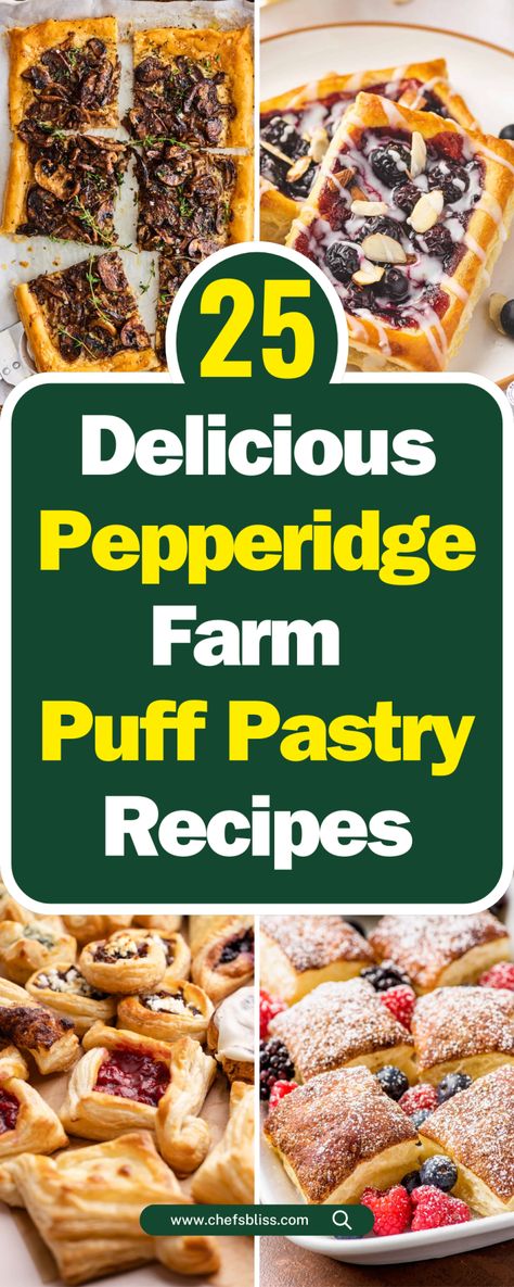 25+ Delicious Pepperidge Farm Puff Pastry Recipes to Try Today! – ChefsBliss Puffed Pastry Recipes Savory, Puff Pastry Recipes Savory Tart, Pastry Puff Recipes, Recipes Using Puff Pastry Sheets, Pepperidge Farm Puff Pastry Recipes, Danish Recipe Puff Pastry, Puff Pastry Pies, Puff Pastry Dinner, Breakfast Puff Pastry