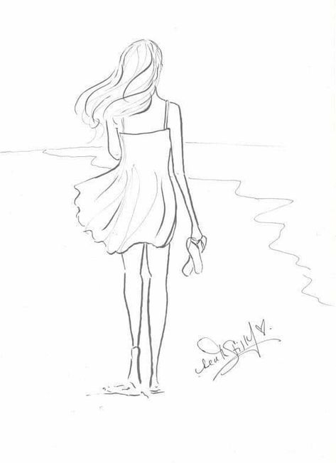 Beach Sketches, Beach Drawing, Heather Stillufsen, Good For The Soul, Beach Walks, Minimalist Drawing, Outline Art, My Black, Pencil Art Drawings