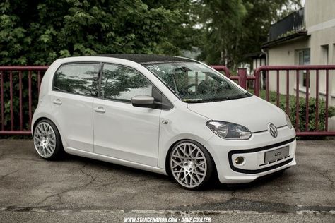 Vw Up Tuning, 2025 Goal, Vw Up, Volkswagen Up, Vw Sedan, Vw Group, Stance Cars, Vw Gol, Fiat Abarth