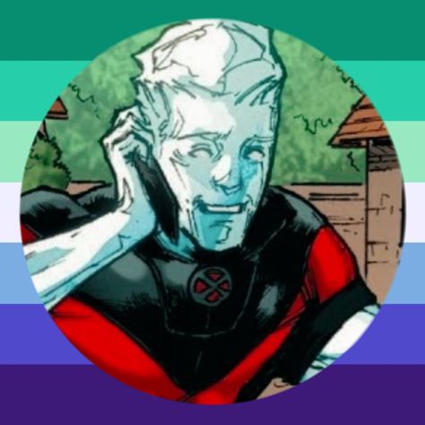 Ice Man Xmen, Iceman Marvel Comics, Iceman Xmen, Iceman Marvel, Bobby Drake, Marvel Rpg, Profile Picture Pfp, Man Gay, Ice Man