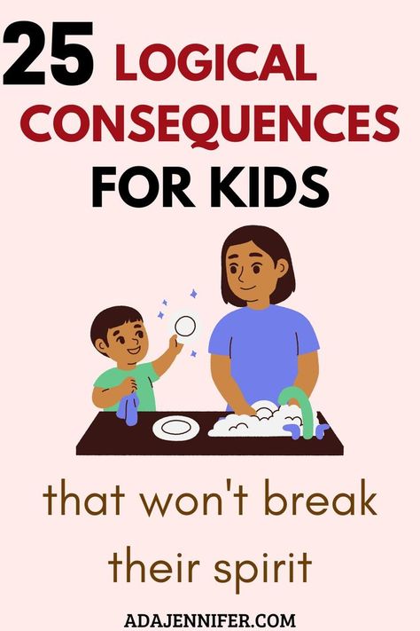 Classroom Consequences, Consequences For Kids, Consequence Chart, Behavior Consequences, Logical Consequences, Child Behavior Chart, Emotionally Intelligent, Rules For Kids, Parenting Knowledge