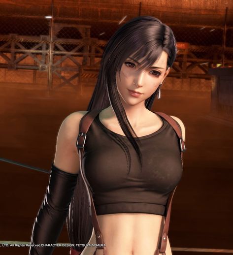 Tifa Cosplay, Final Fantasy Vii Remake, Aesthetic Grunge Outfit, Tifa Lockhart, Wallpaper Animes, Beautiful Dark Art, Final Fantasy Vii, One Piece Manga, Aesthetic Grunge