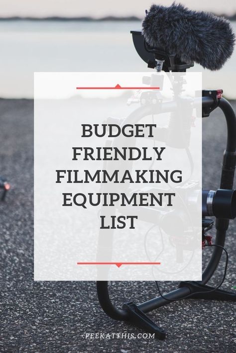 Odds are when you are an independent filmmaker; your funding will be tight you will be looking for Budget-Friendly Filmmaking Equipment for your shoot. Budget Friendly Filmmaking Equipment List | Peek At This #filmmaking #list #budget  Odds are when you are an independent filmmaker; your funding will be tight you will be looking for Budget-Friendly Filmmaking Equipment for your shoot. Budget Friendly Filmmaking Equipment List | Peek At This #filmmaking #list #budget | camera equipment | diy film Filming Ideas, Filmmaking Ideas, Filmmaking Equipment, Film Tips, Documentary Filmmaking, Filmmaking Inspiration, Film Equipment, Filmmaking Cinematography, Movie Making