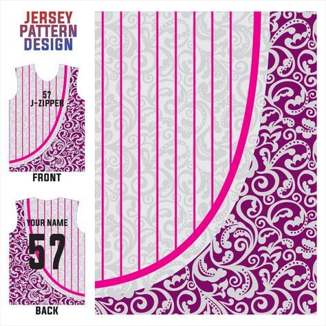 Volleyball Jerseys, Abstract Concept, Jersey Pattern, Sports Jersey Design, Pattern Template, E Sports, Creative Fonts, Abstract Logo, Sports Uniforms