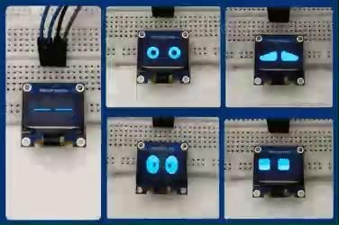 Learn how to use Arduino to make cool OLED eyes for your robot projects. The article shows you how to set up the components, write code, and explains why adding OLED displays can make your creations more fun and interactive. Eyes Animation, Arduino Display, Arduino Lcd, Arduino Bluetooth, Electronics Projects For Beginners, Arduino Projects Diy, Arduino Robot, Iot Projects, Robotics Projects