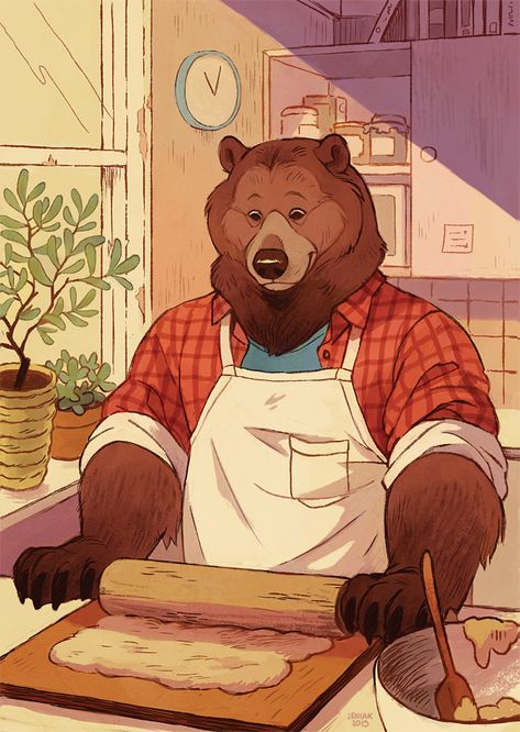 Bear Anthro, Anthro Character Design, Anthro Character, Bear Character Design, Animal Reference, Bear Character, Bear Drawing, Bear Art, Cute Animal Drawings