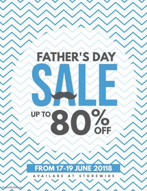 Father's Day Sale Coupon Discount Poster Flyer Template Discount Poster Design Ideas, Father's Day Graphic Design, Father's Day Poster Design, Father's Day Flyer Design, Father's Day Celebration Flyer, Happy Father’s Day Graphic Design, Email Marketing Inspiration, Sale Campaign, Digital Campaign