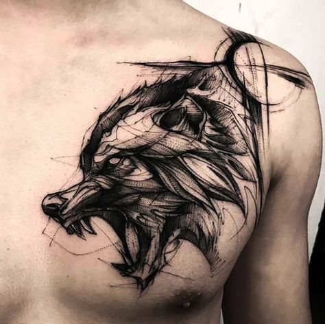 Zee Tattoo, Lone Wolf Tattoo, Fenrir Tattoo, Athena Tattoo, Sketch Tattoos, Hebrew Tattoo, Freedom Tattoos, Bear Tattoo Designs, Sketch Style Tattoos