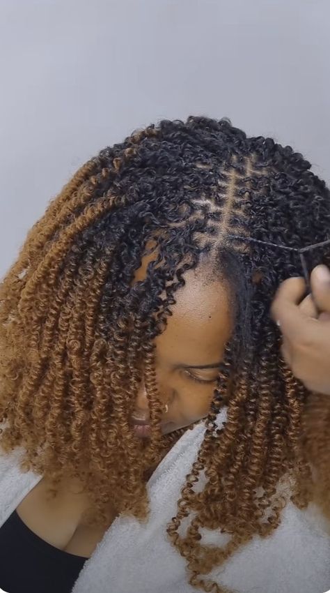 Micro Nubian Twist Hairstyles, Micro Nubian Twist, Ceres Braid Hairstyles, Nubian Twist Hairstyles, Micro Passion Twists, Nubian Twists, Loc Method Natural Hair, Mini Twists Natural Hair, Latest Braided Hairstyles