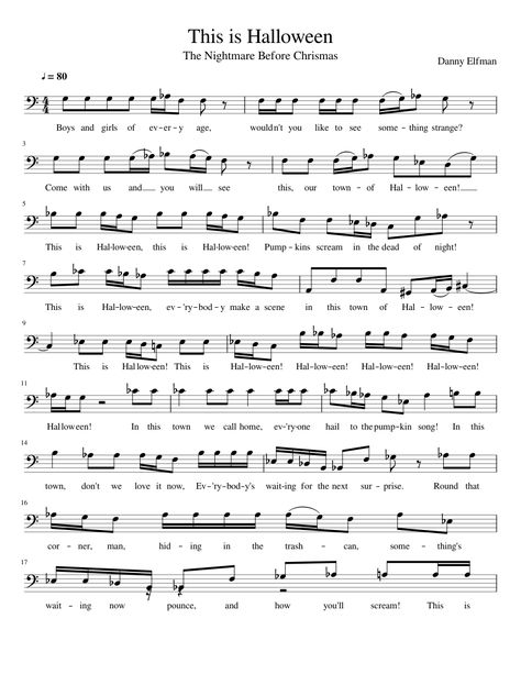 Euphonium Sheet Music Easy, This Is Halloween Violin Sheet Music, Bass Music Sheet, Halloween Flute Sheet Music, This Is Halloween Flute Sheet Music, Violin Country Fiddle Sheet Music, Beginner Cello Sheet Music, Cello Music Sheet For Beginners, Music Sheet Violin