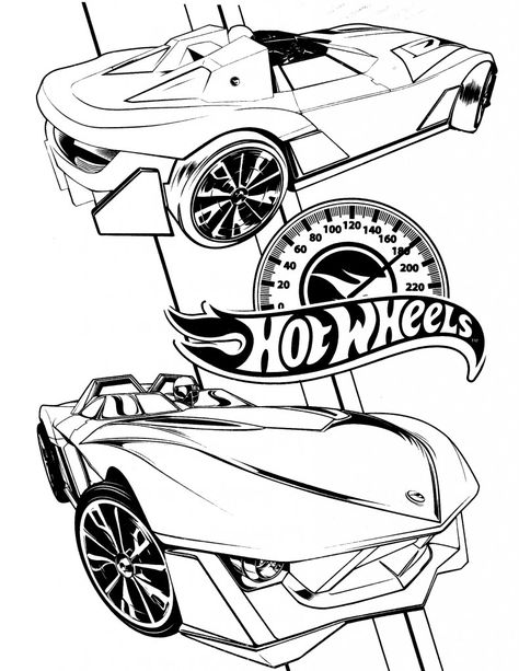 Hot Wheels Coloring Pages Wonder Woman Photos, Hot Wheels Coloring Pages, Race Car Coloring Pages, Monster Truck Coloring Pages, Cars Coloring, Hot Wheels Party, Hot Wheels Birthday, Truck Coloring Pages, Cars Coloring Pages