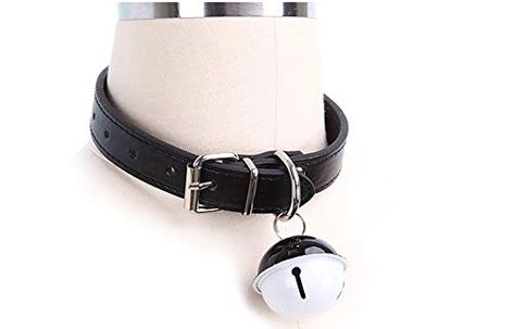 Cat Bell Collar, Bell Choker, Cat Bell, Bell Collar, Leather Choker Collars, Bow Choker, Collar With Bell, Cross Choker, Layered Choker Necklace