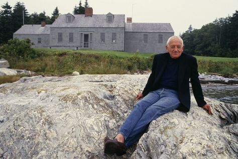 Jamie Wyeth, Maine Artist, Andrew Wyeth, Garden Architecture, Types Of Houses, Visual Artist, Photo Inspiration, Maine, Painter