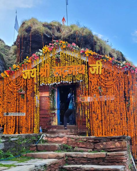 Situated at an altitude of 11800 feet above sea level in Chamoli district of Garhwal region of Uttarakhand, Rudranath Temple is the fourth Kedar temple among the Panch Kedars. Built under a natural rock, Rudranath Temple is in the middle of a dense alpine forest. According to the sacred scriptures and legends it is believed that the bull incarnation of Lord Shiva appeared at five different places in the form of five body parts after his disappearance from Kedarnath. The face of Lord Shiva had... Rudranath Temple, Panch Kedar, Alpine Forest, Sacred Scripture, Natural Rock, The Bull, Sea Level, Lord Shiva, Dream Vacations