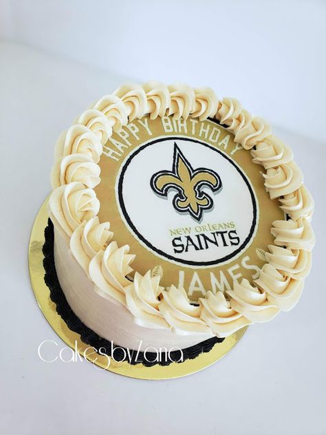 Saints Grooms Cake, Notre Dame Birthday Cake, Saints Cakes New Orleans, New Orleans Saints Grooms Cake, Saints Cookies New Orleans, Birthday Plan Ideas, Shopkins Birthday Cake, 70th Birthday Cake, Shopkins Birthday