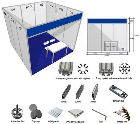 Shanghai Aluminum Profile Exhibition Stands Material , Find Complete Details about Shanghai Aluminum Profile Exhibition Stands Material,Aluminum Exhibition Stands Material,Shanghai Exhibition Stands Material,Exhibition Stands Material from Other Trade Show Equipment Supplier or Manufacturer-Shanghai Chleh Exhibit Industry Ltd. #AluminumProfileExhibitionStands #ExhibitionStands #AluminumStands Material Exhibition, Booth Design Exhibition, Event Booth Design, Expo Stand, Event Booth, Interior Design Renderings, Small Balcony Design, Aluminium Profile, Architecture Concept Diagram