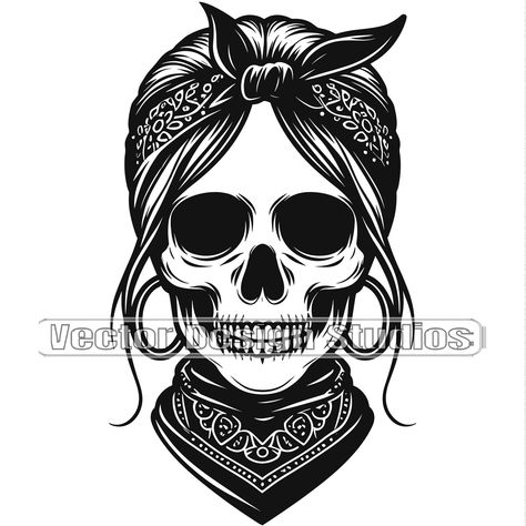 Queen Skull, Skull Woman, Hands On Face, Face Clipart, Women Skeleton, Hair Clipart, Girl Skull, Skeleton Svg, Skull Svg