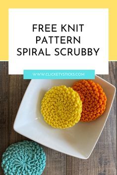 Scrubby Yarn Patterns, Scrubby Pattern, Quick Knitting Projects, Free Knit Pattern, Scrubbies Crochet Pattern, Knitted Dishcloth Patterns Free, Knitted Washcloth Patterns, Knitting Projects Free, Dishcloth Patterns Free