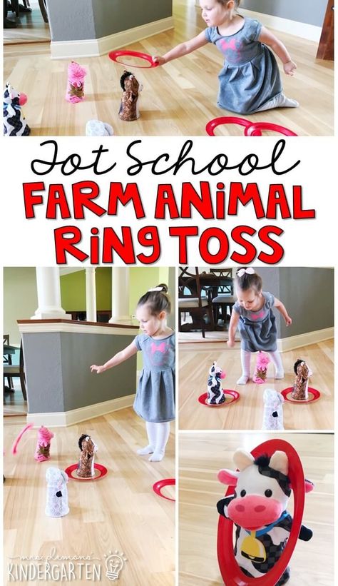 Farm Activities Preschool Gross Motor, Farm Animals Preschool Theme, Animals Activities For Toddlers, Baby Animals Activities, Rodeo Activities, Farm Curriculum, Farm Animals Games, Farm Activities Preschool, Farm Week