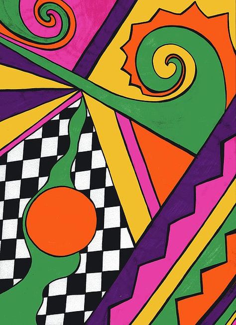 80s Art, Trippy Drawings, Trippy Painting, Hippie Painting, Easy Canvas Painting, Canvas Painting Designs, Art Collage Wall, Trippy Art, Hippie Art