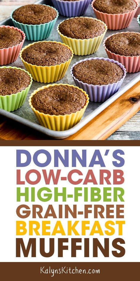 Eat In The Car, Low Carb Breakfast Muffins, Low Fat Breakfast, High Fiber Breakfast, Grain Free Breakfast, Low Carb Low Fat Recipes, Low Carb Low Sugar, Best Low Carb Recipes, Low Carb Dessert