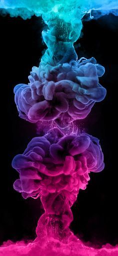 Double Smoke - Wallpapers Central Black Background, A Black, Iphone Wallpaper, Wallpapers, Iphone, Pink, Blue, Black