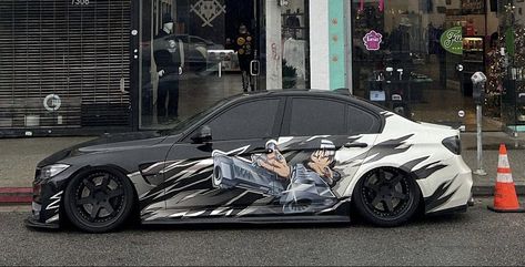 Xavier Wulf Car, Anime Wrapped Cars, Xavier Wulf, Car Wraps, Future Cars, Toyota 4x4, Lux Cars, Drifting Cars, Car Inspiration