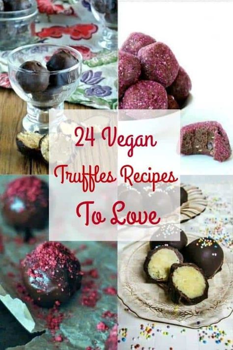 Truffles Recipes, Vegan Chocolate Truffles, Vegan Chocolate Recipes, Vegan Truffles, Vegan Candies, Vegan Holidays, Truffle Recipe Chocolate, Truffle Recipe, Vegan Christmas