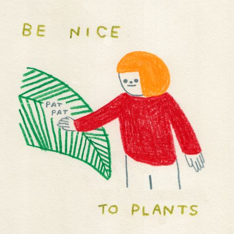 Plants Quotes, Trendy Plants, 타이포그래피 포스터 디자인, Soyut Sanat Tabloları, Funny Thoughts, Arte Inspo, Detailed Drawings, Photo Projects, Be Nice