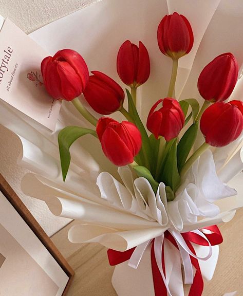 November 30, Red Tulips, Elegant Red, Tulips, Make Up, Flowers, Red, On Instagram, White