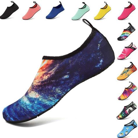 44 Brilliant Things You've Never Heard Of With Tons Of Glowing Amazon Reviews Aqua Yoga, Pool Shoes, Aqua Socks, Water Shoes For Men, Water Adventure, Yoga Socks, Aqua Shoes, Sports Prints, Swim Shoes