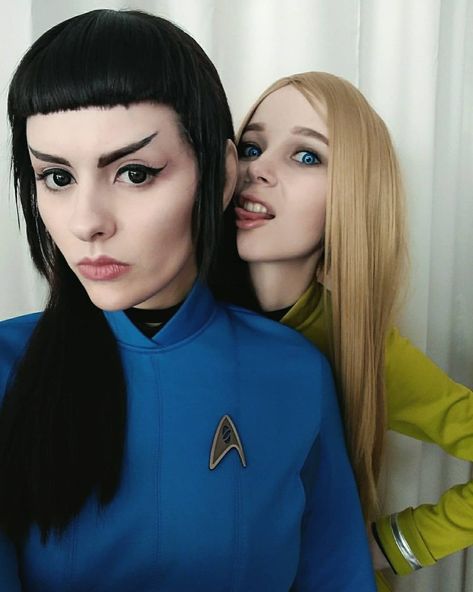 48 Likes, 3 Comments - Star Trek Girls (@startrekgirls) on Instagram: “Welcome back @anna_carolinesc and her awesome spock Photographer: @pitocosfoto #cosplay #startrek…” Star Trek Cosplay, Spock, Costumes For Women, Star Trek, Welcome Back, Cosplay Costumes, Sci Fi, Photographer, Stars