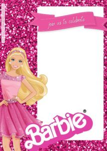 FREE Barbie Pinkie Party Birthday Invitation Templates Barbie Birthday Invite Template, Barbie Blank Invitation, Free Printable Barbie Invitations, Barbie Birthday Invitation Template, Barbie Theme Invitation Template, Barbie Bday Invitation, Barbie Themed Birthday Party Invitations, Barbie Theme Invitation Card, Barbie Theme Birthday Invitation