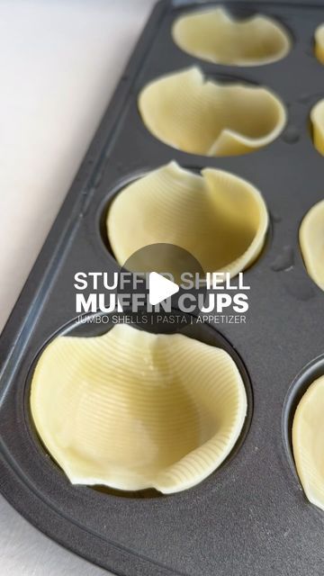 Erin Silberman | Stuffed Shell Muffin Cups

•Follow @seriousfoodfetish for more recipes, restaurant recs & food trends•

I love making recipes in my muffin... | Instagram Ricotta Tomato, Individual Appetizers, Shell Pasta, Cookie Dough Bars, Recipes Restaurant, Italian Sausage Recipes, Italian Herbs, Sausage Links, Stuffed Pasta Shells