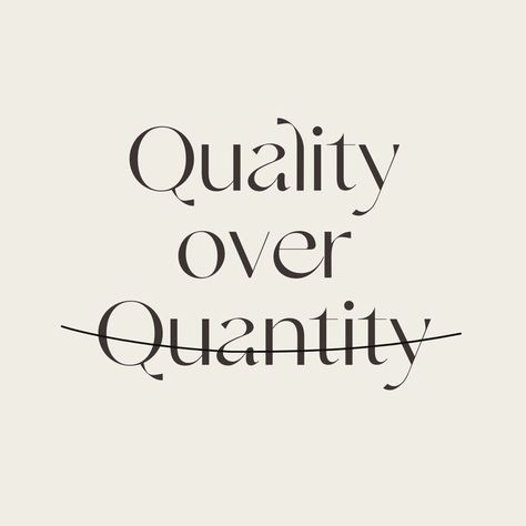 Quality Quantity Quotes, Quality Over Quantity Aesthetic, Happy Clients Quotes, Quality Over Quantity Quotes, Small Business Vision Board, Small Business Owner Aesthetic, Promotion Quotes, Owner Quotes, Business Owner Quote