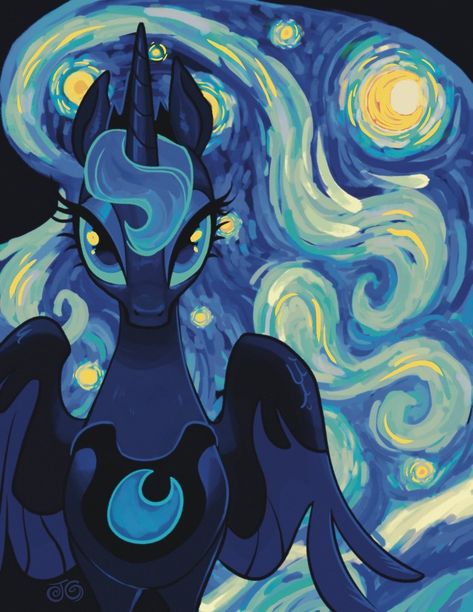 Female Front View, Luna Fanart, Starry Starry Night, Mlp Memes, Piskel Art, Pegasus Unicorn, Celestia And Luna, Unicorn Princess, Nightmare Moon