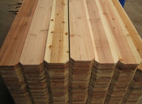 Could cedar dog ear fence pickets be the sauna builders' cost effective work around? | Saunatimes Dog Ear Fence, Cedar Fence Boards, Cedar Wood Fence, Building A Sauna, Wood Sauna, Cedar Fence Pickets, Sauna Diy, Fence Pickets, Cedar Lumber