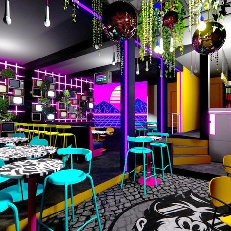 Karaoke Design Interiors, Karaoke Ideas, Boutique Bar, Karaoke Bar, Brickell Miami, Blue Martini, Karaoke Room, Adventurous Things To Do, Gossip Girls