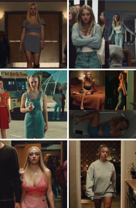 Cassie Euphoria Outfits Season 2, Cassie Euphoria Outfits Halloween, Maddy And Cassie Outfits, Euphoria Aesthetic Outfits Cassie, Cassie Inspired Outfits Euphoria, Cassie Season 2, Euphoria Cassie Outfits, Cassie From Euphoria Outfits, Cassie Howard Outfits