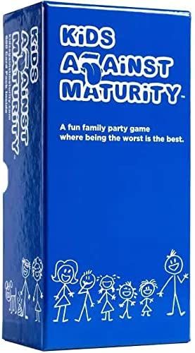 BEST FAMILY FUN GAME – Dear Evolved Parents, Kids Against Maturity is the perfect parental tool to approach playtime and family time. Are you sick of the same old dated games every game night? This instant classic was made and played by parents like you. With age-appropriate toilet humor and funny innuendos for the adults, it can be enjoyed by all ages. Best results when played with 4 players or more.
PLAY IT ANY TIME ANY PLACE. #Affiliate Funny Games For Kids, Night Kids, Family Card Games, Card Games For Kids, Amazon Influencer, Family Party Games, Family Fun Games, Family Board Games, Question Cards