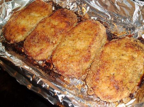 Parmesan Baked Pork Chops #Parmesan #baked #boneless #pork chops #crusted #Italian #justapinchrecipes Parmesan Baked Pork Chops, Parmesan Crusted Pork Chops, Parmesan Pork Chops, Pork Chop Recipes Baked, Boneless Pork Chops, Baked Pork Chops, Baked Pork, Parmesan Crusted, Chops Recipe