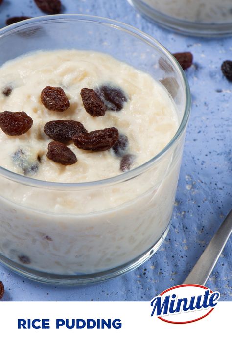 Minute Rice Pudding Recipe, Instant Rice Pudding, Minute Rice Pudding, Cups Desserts, Rice Pudding Recipe Easy, Pudding Rice, Easy Rice Pudding, Rice Pudding Recipes, Rice Pudding Recipe