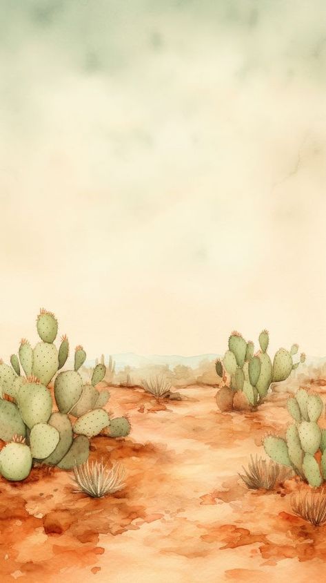 Cactus desert backgrounds landscape. | premium image by rawpixel.com Desert Background Wallpapers, Cactus Abstract, Desert Watercolor, Backgrounds Landscape, Cactus Background, Cactus Backgrounds, Desert Background, Colorful Cactus, Cactus Desert