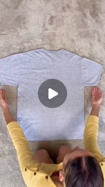 Konmari Method Folding Shirts, How To Properly Fold A Shirt, Ways To Fold T Shirts To Save Space, Ways To Fold Shirts To Save Space, Fold T Shirts For Travel, Easy Ways To Fold Shirts, Tshirt Folding For Drawers, Fold Long Sleeve Shirts To Save Space, How To Fold My Clothes