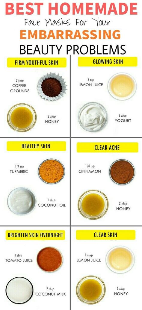 Beauty Infographic, Best Homemade Face Mask, Obličejové Masky, Best Diy Face Mask, Glowing Skin Mask, Hacks Beauty, Face Acne, Homemade Face Masks, Mascara Facial